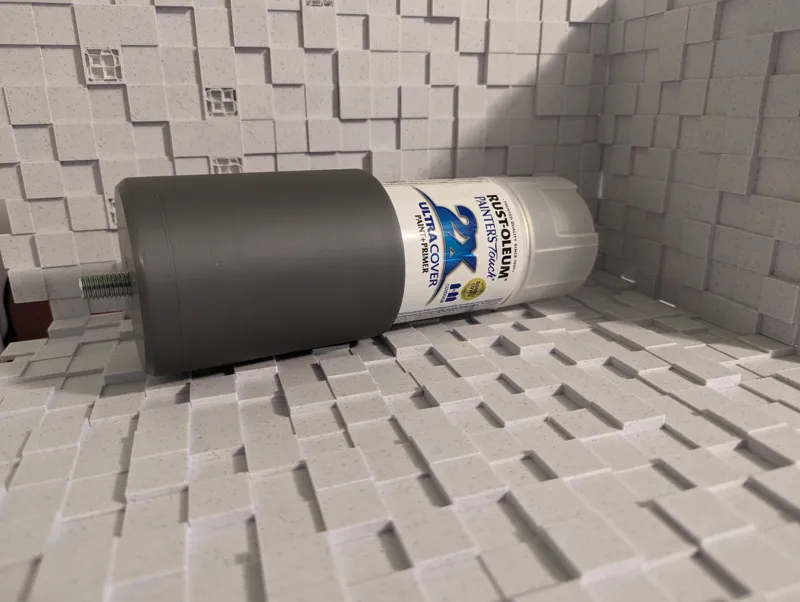 Spray paint can shaker