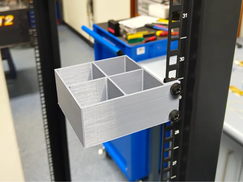 Rack Mountable Storage Containers