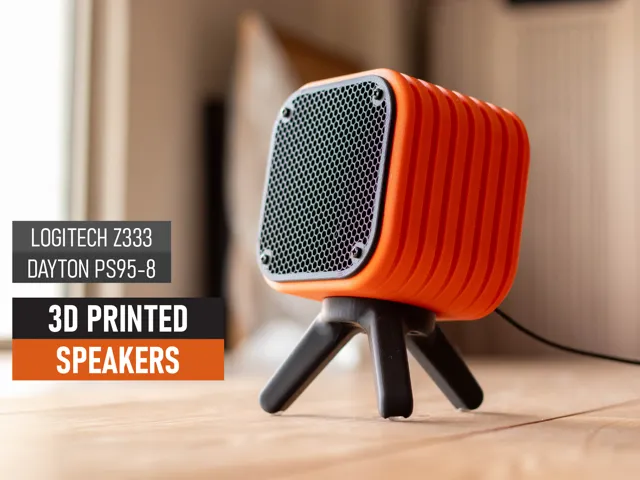 DIY Desktop Speakers (Logitech Z333/Dayton PS95-8)