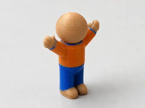 Modelo para impresión 3D: Man with his hands up — referencia de MakerWorld