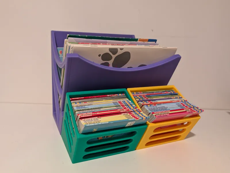 Hanging Bookshelf Organizer Kids Books