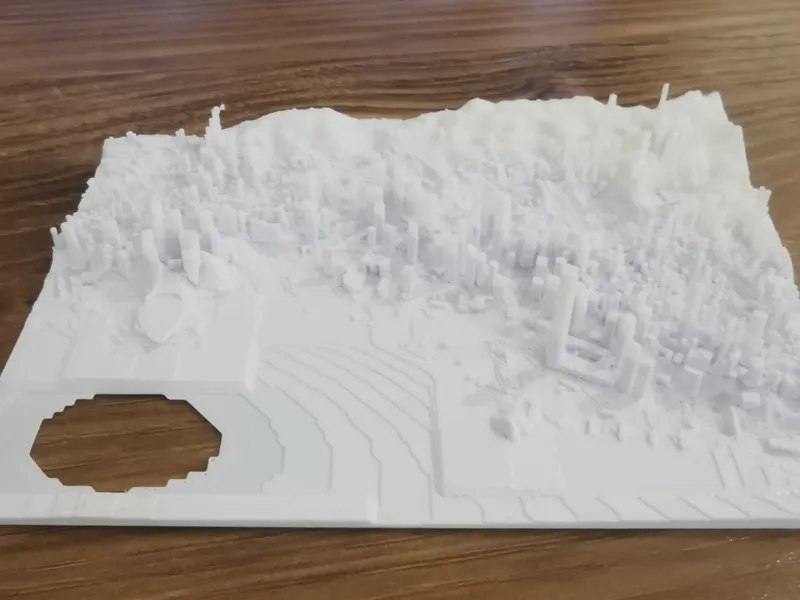 Hong Kong Harbour miniature Fits on A1 mini!!!!!