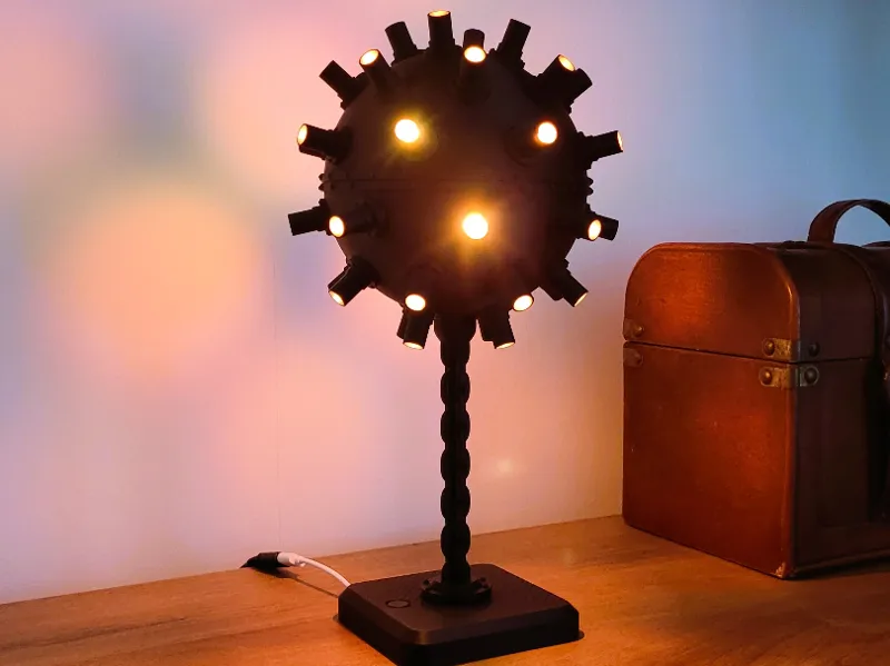 Naval Sea Mine LED Lamp WLED Pixel