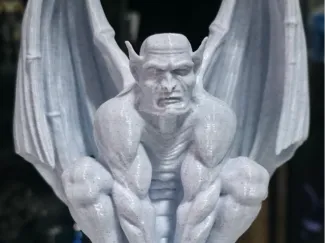FIGURINE STATUETTE GARGOUILLE DEMON DIABLE SATAN
