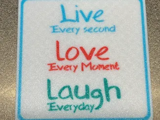Live, Love Laugh Magnet