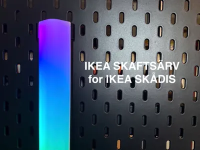 IKEA SKAFTSÄRV LED MOUNT FOR IKEA SKÅDIS