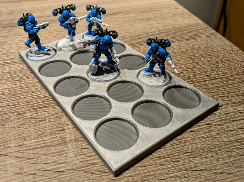 28mm Miniature Tray 15 for Storage or Moving