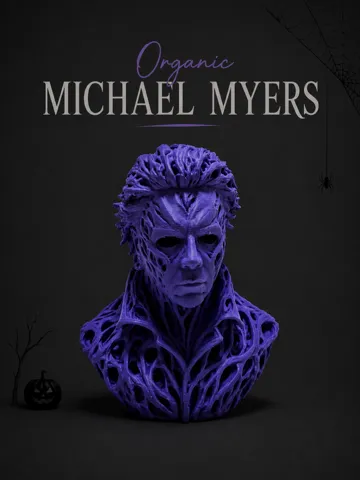 Figura decorativa: Organic Michael Myers Bust — vista de referencia 2