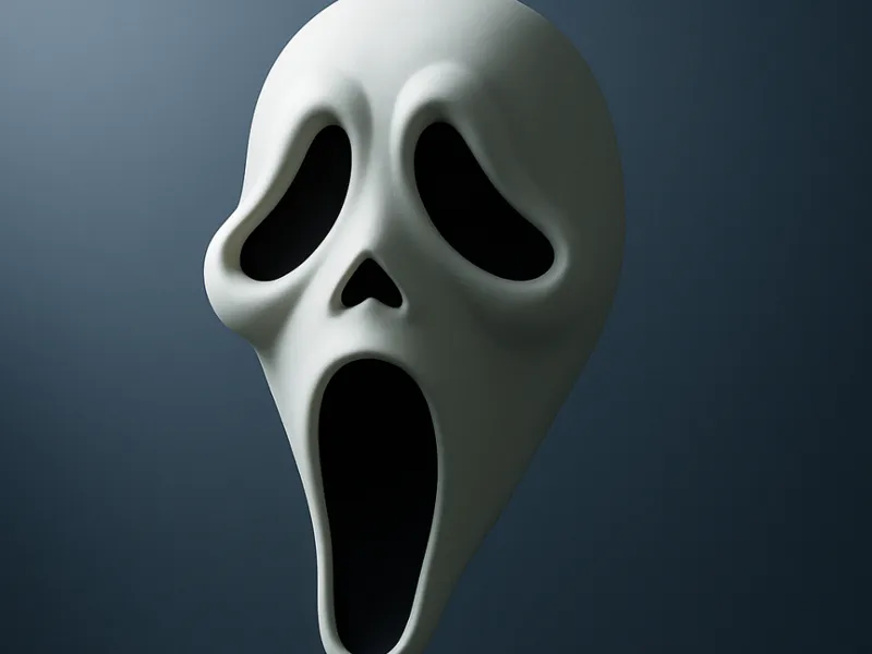 Ghostface / Scream Maske - Deko oder Wearable