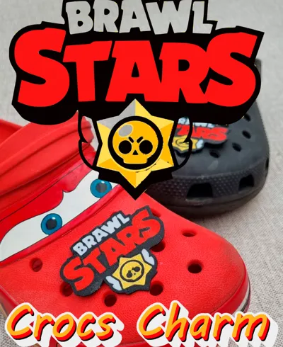 Brawl Starts Crocs Charm