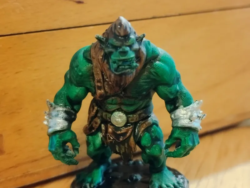 DnD Green Troll 28mm