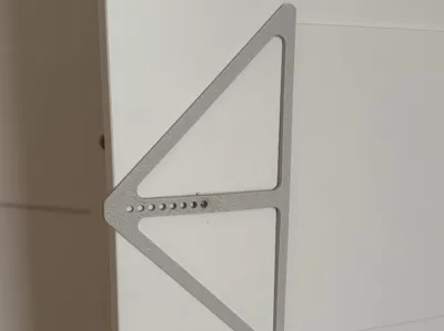 ikea pax Grimo door knob - drill template