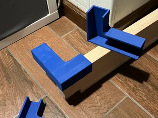 Science Olympiad Hovercraft Track board bracket