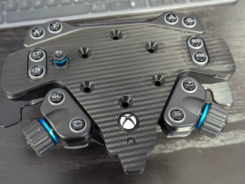Logitech RS Wheel Hub Template by Marc Elbichon MakerWorld: Download ...