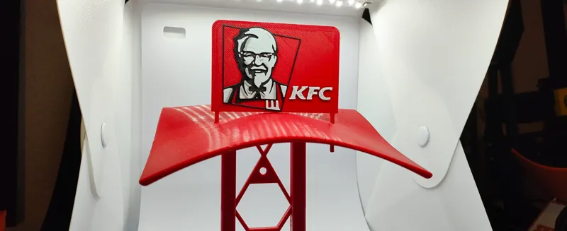 KFC Birds Feeder for the birds who eat chikens (cannibalism?)
