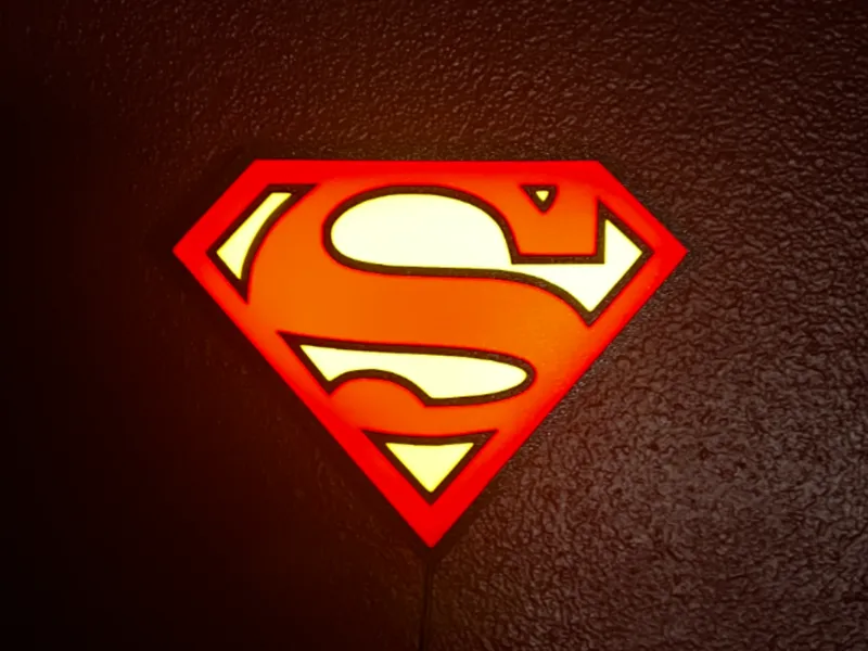 Superman Light Box