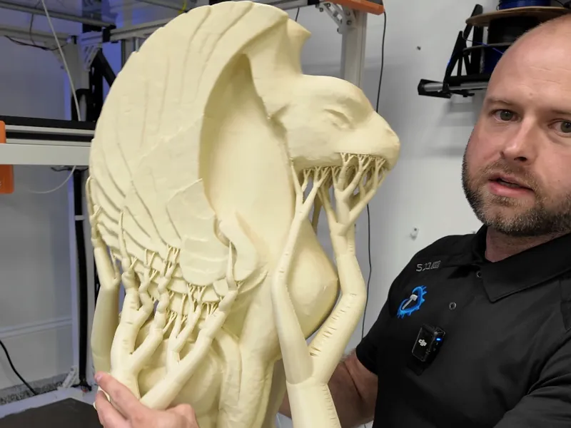 Art Deco Griffin Statue