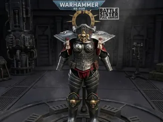 Battle sister full armor set 