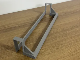Suporte de porta de armario para pano de platos