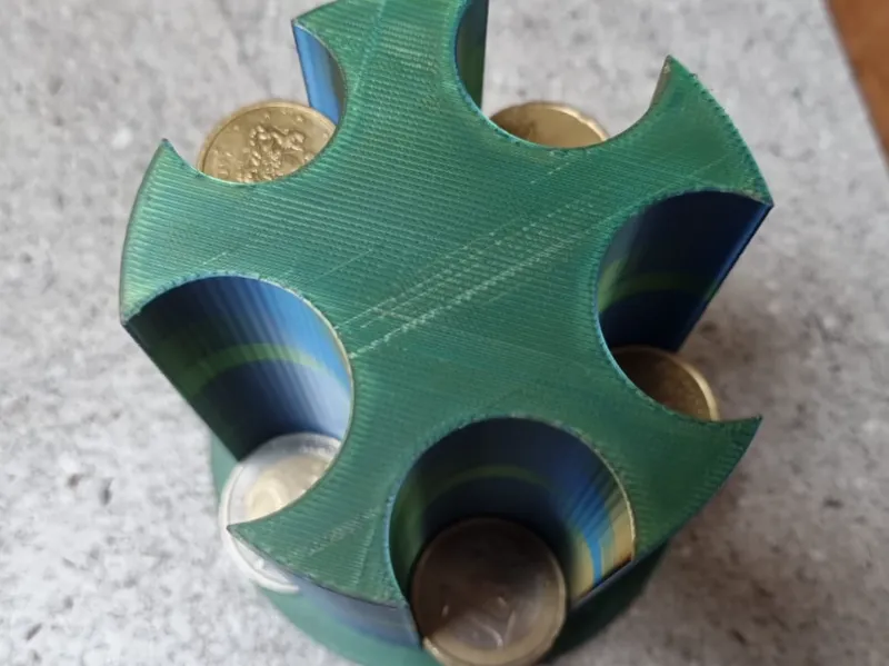 Euro Coin Holder Perfect for RVs & Car Cup Holders