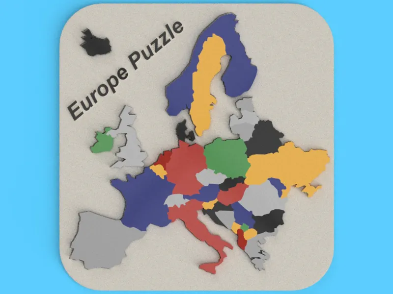 Europe Puzzle