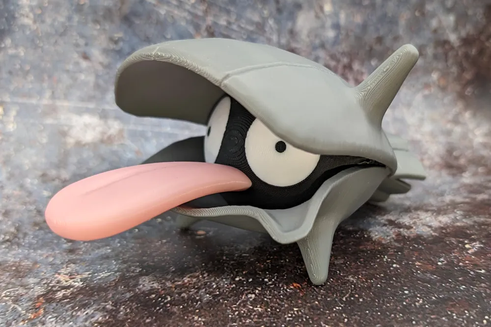 Pokemon Shellder/Muschas - Multicolor - Free 3D Print Model - MakerWorld