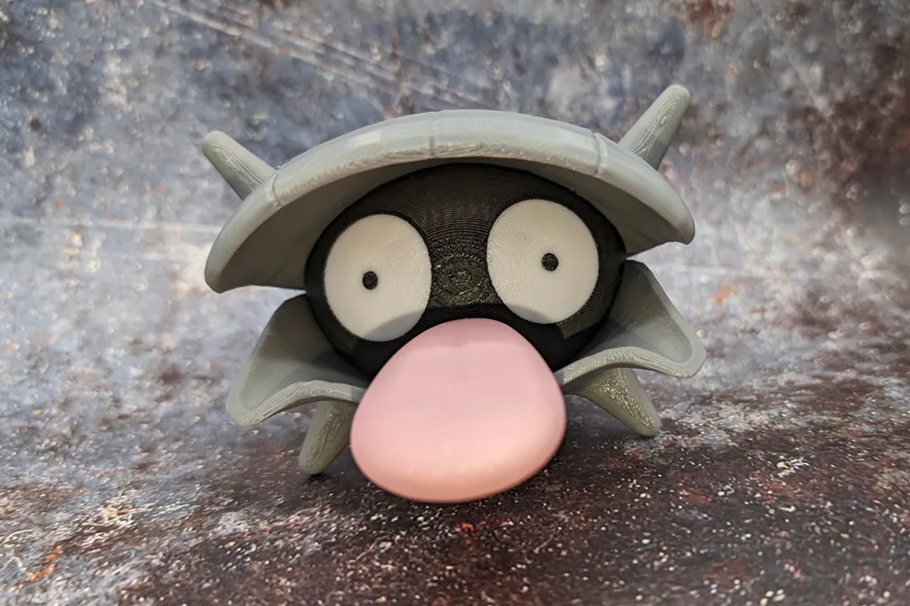 Pokemon Shellder/Muschas - Multicolor - Free 3D Print Model - MakerWorld