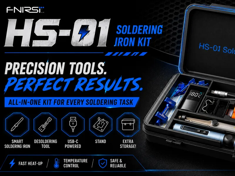 FNIRSI HS-01 Soldering Iron Storage Kit 