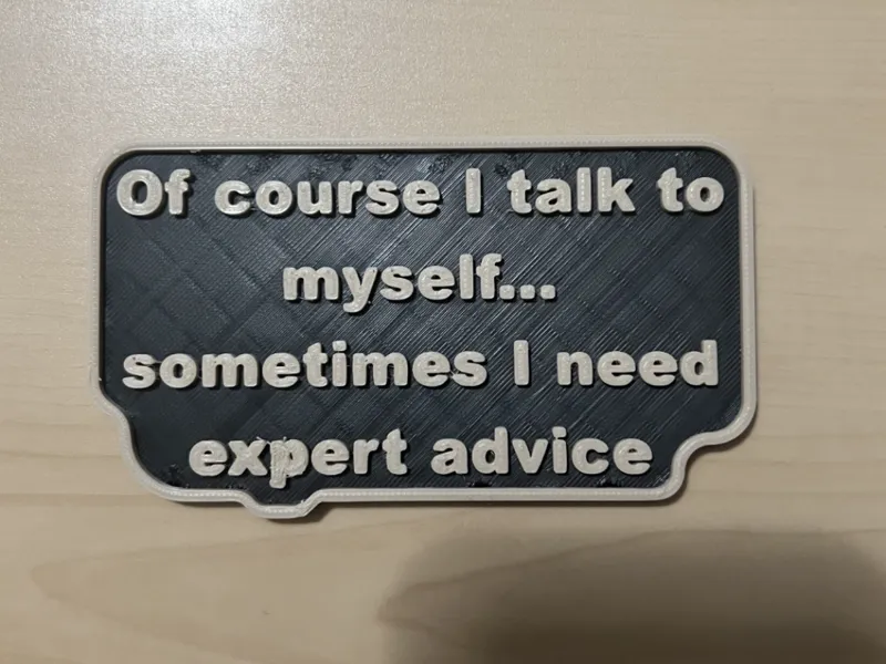 Expert Advice - Funny Sign