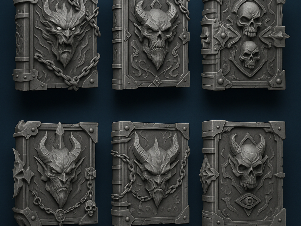 Demonic Grimoire Covers Pack