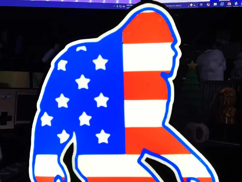 Bigfoot USA Lightbox