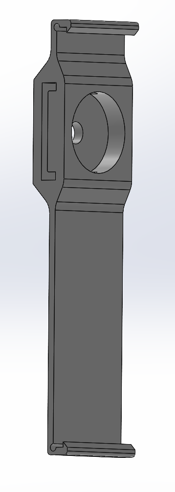Miniatura 2 do modelo 3D Kennzeichenhalter