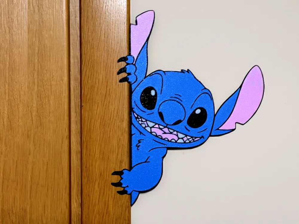 Stitch wall art - Free 3D Print Model - MakerWorld