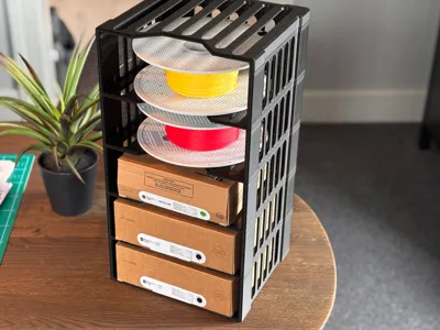 Filament storage system/rack