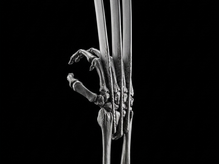 Escultura de Brazo de Wolverine para decoracion 