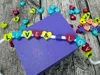 &, +, = heart beads