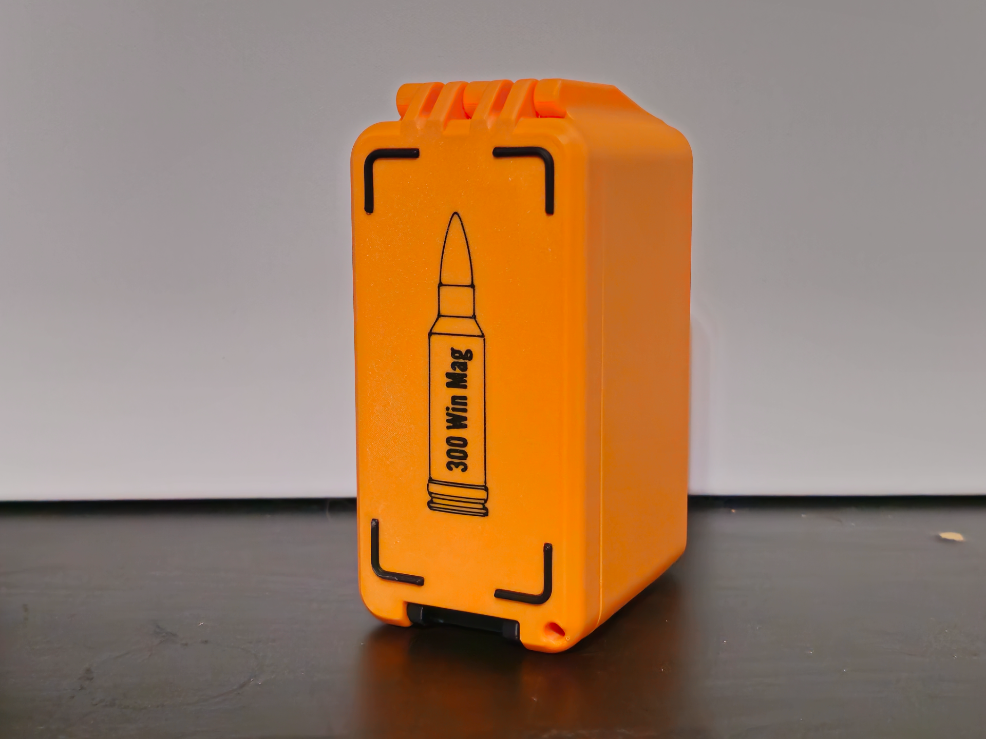 300 Win Mag Ammo Box - 36 Round - Stackable