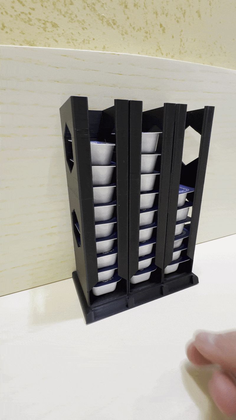 Dispenser per marmellatine monoporzione