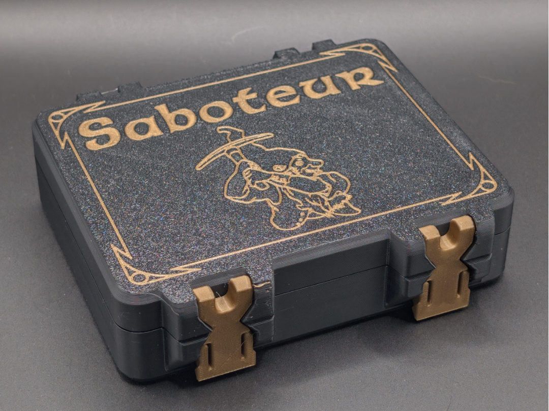 Saboteur Card Box - SnapLock
