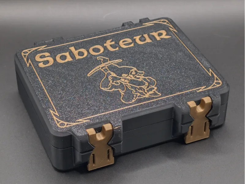 Saboteur Card Box - SnapLock