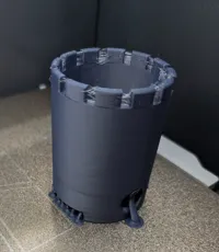 variable layer, 3 walls, 12% infill, supports