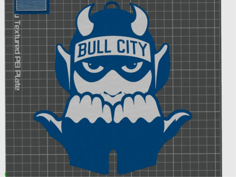 Duke Blue Devil Medallion 