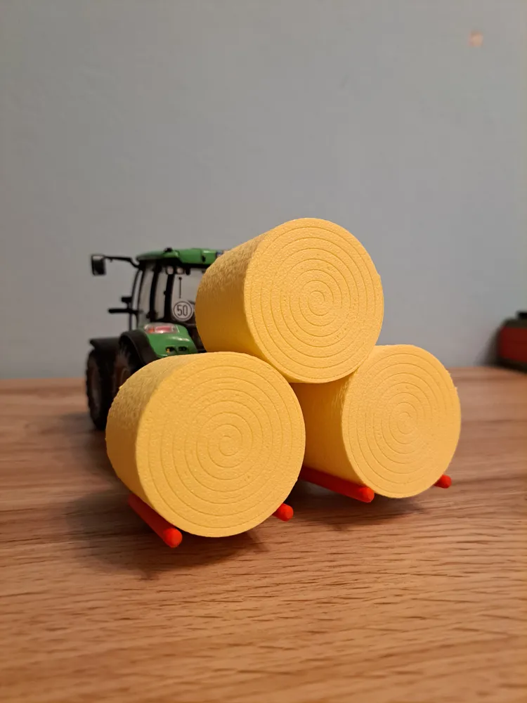 Straw / hay bale, different sizes and scales - Free 3D Print Model ...
