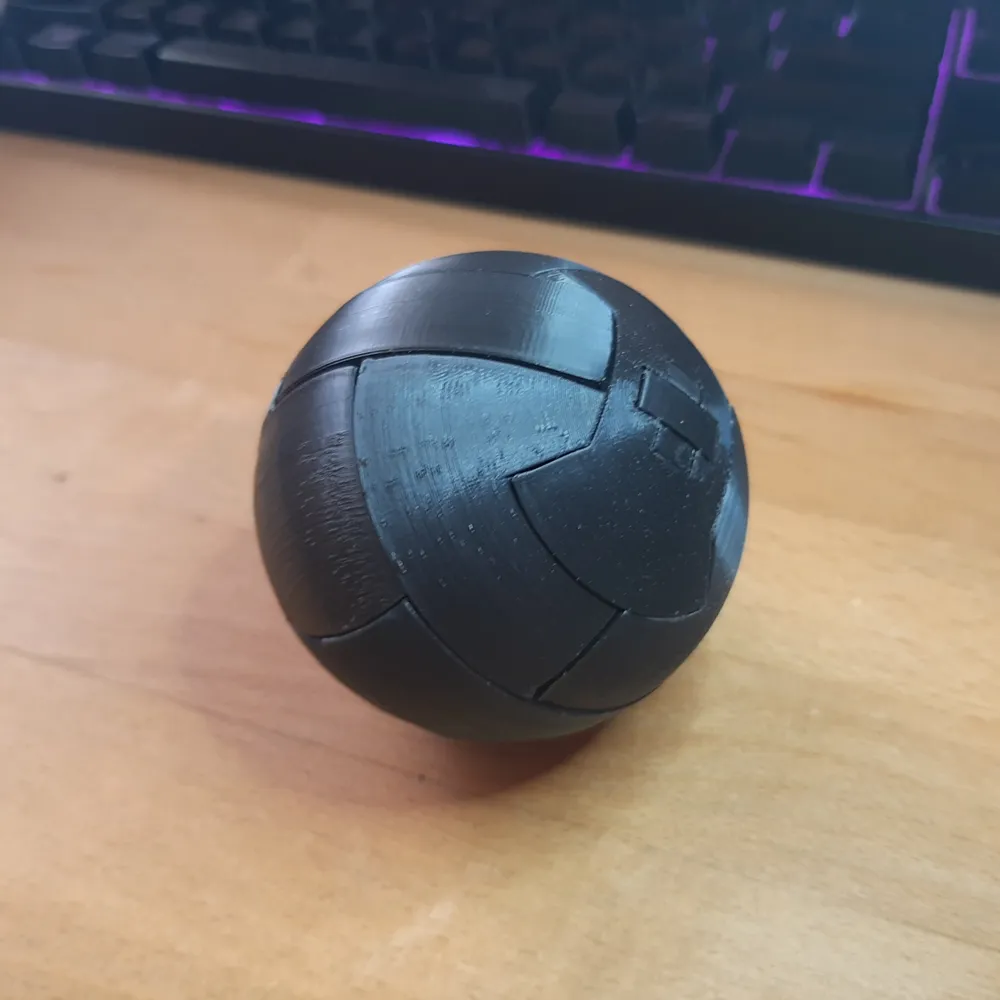 16 piece 3D puzzle sphere - easy/medium difficulty - Free 3D Print ...