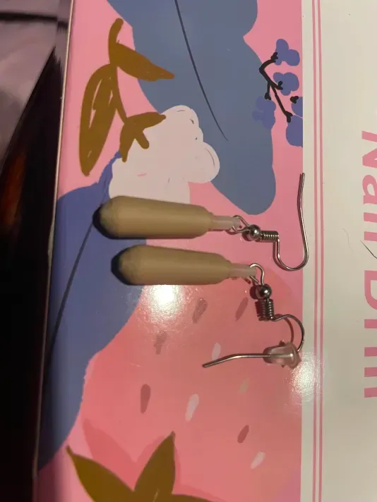 Corndog Earrings view 2