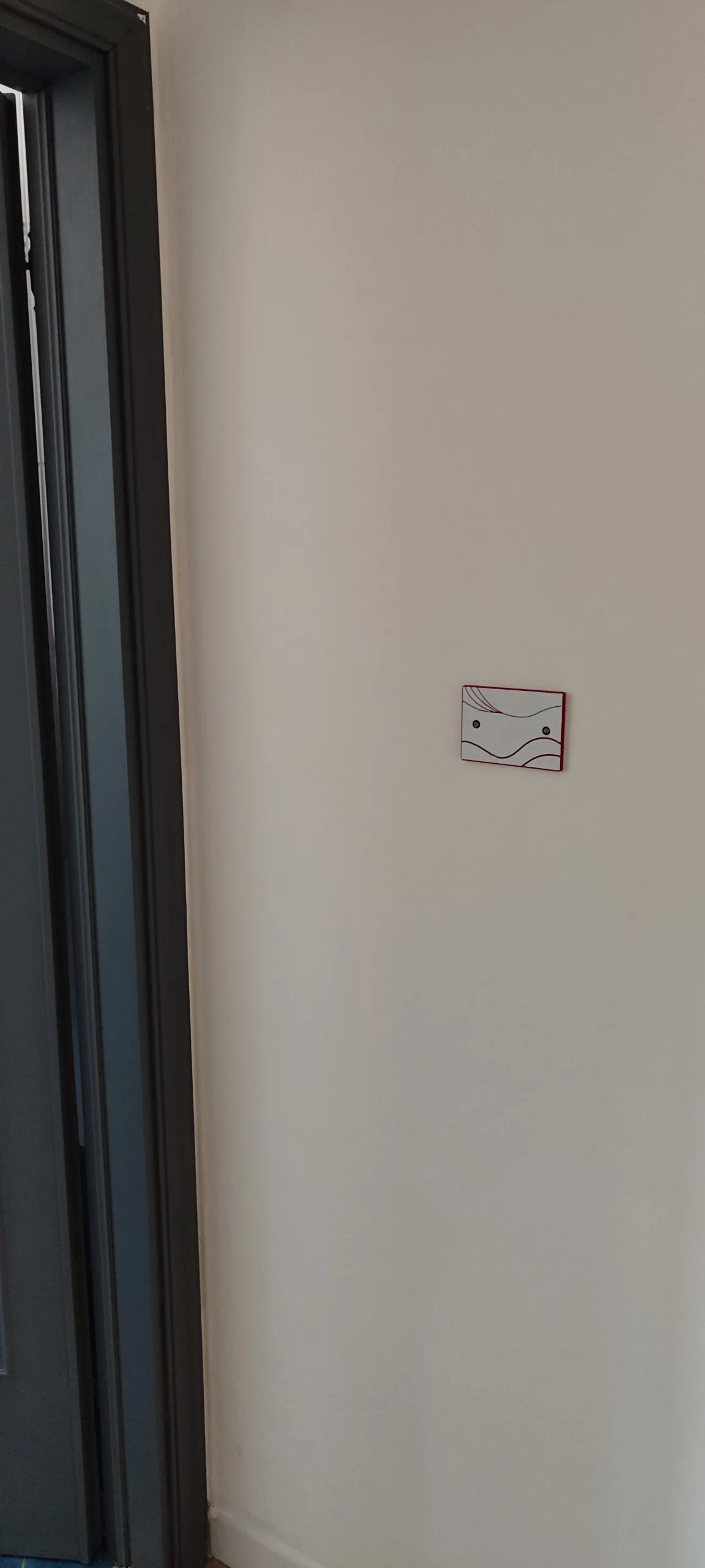 Mostrina copri scatola elettrica 503 – Design Onde view 2