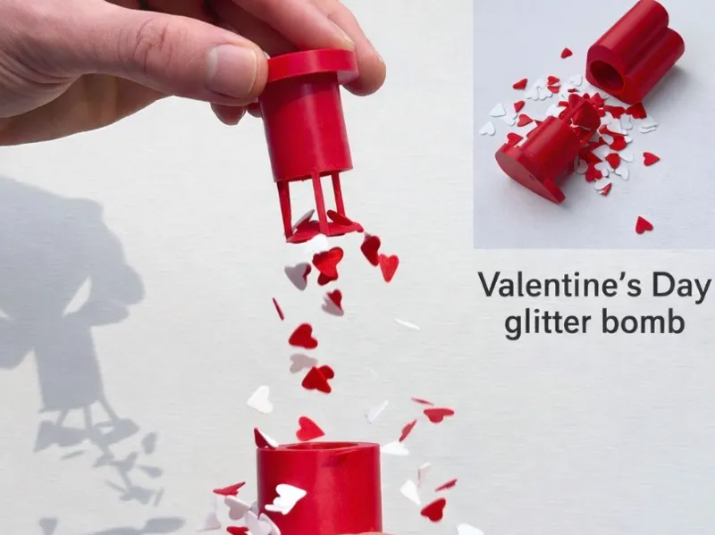 Valentine Glitter Bomb