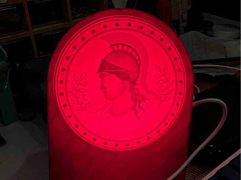 Showcase Lamp Badge/MakerCoin