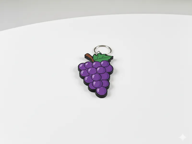 Grape Keychain  | 3D Printed