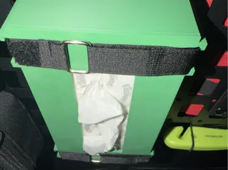 Molle Flat Tissue Box Holder